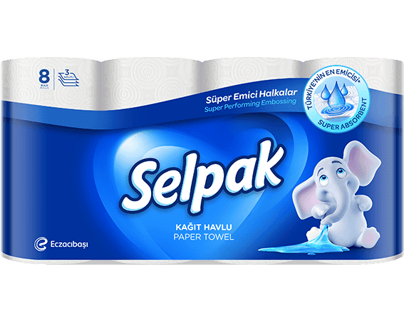 Selpak Towel 8 pc 