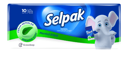 Selpak Wipes Menthol 5x10 pcs