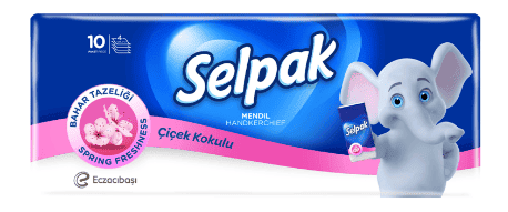 Selpak Wipes Perfumed Spring Flowers 5x10 pcs