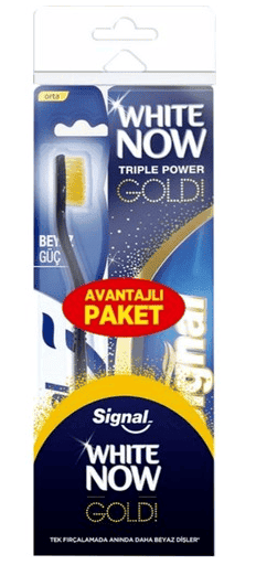 Signal White Now Gold Toothpaste 75 Ml+Toothbrush 1 pcs