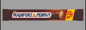 Şimşek Nugafors Chocolate Bar Peanut 45 gr 