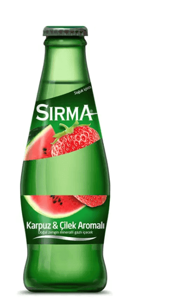 Sırma Watermelon&strawberry Flavored Mineral Water 200 ml 