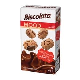 Şölen Biscolata Mood Çikolata Kremalı Dolgulu Bisküvi 40 Gr