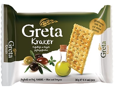 Şölen Greta Oliveand Mountain Thyme Crackers 30x4gr