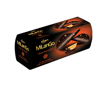Şölen Milango Portakal Parçalı Bitter Çikolata 76 Gr