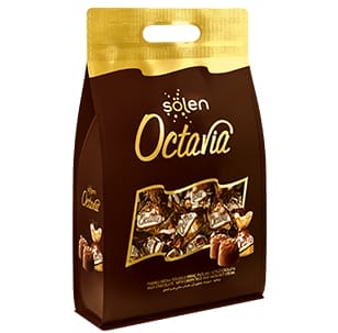 Şölen Octavia Çıtır Pirinç Dolgulu Fındık Kremalı Sütlü Çikolata 825 Gr