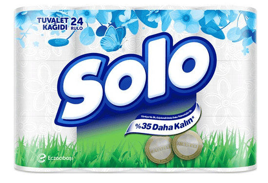 Solo Toilet Paper 24 pc 