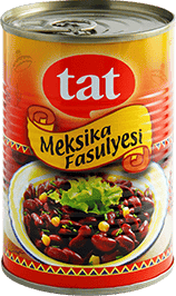 Tat Haşlanmış Meksika Fasulyesi 410 Gr