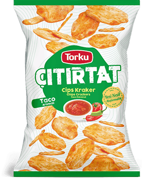 Torku Çıtırtat Taco Aromalı Cips Kraker 60 Gr