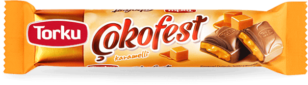 Torku Çokofest Karamel Dolgulu Sütlü Çikolata 34 Gr