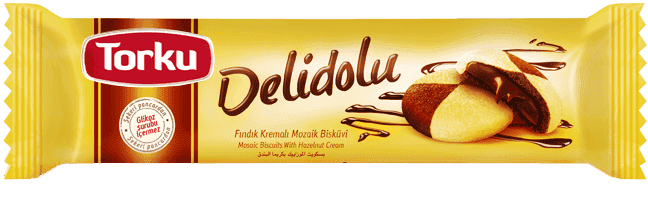 Torku Delidolu Cocoa Cream Mosaic Biscuit 100 gr 