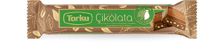 Torku Milk Chocolate With Pistachio 32 gr 