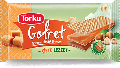 Torku Gofret Karamel-Fındık Kreması 40 Gr
