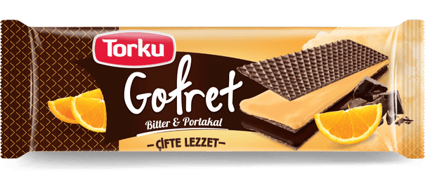 Torku Gofret Portakal - Bitter Krema 142 Gr