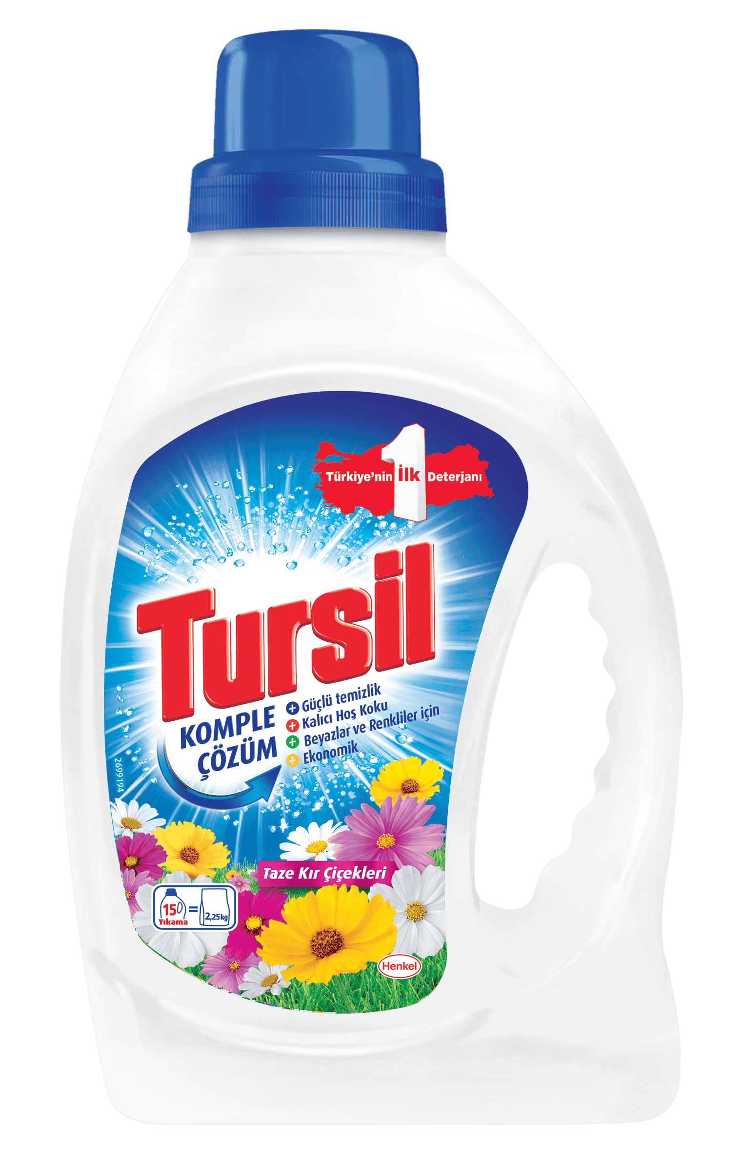 Tursil Gel Fresh Wild Flowers 15 Wl 1050 ml 