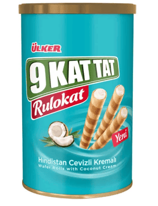 Ülker 9 Kat Tat Ülker Rulokat Coconut 170 gr