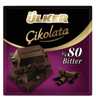 Ülker Bitter %80 Kakao Kare Çikolata 60 Gr
