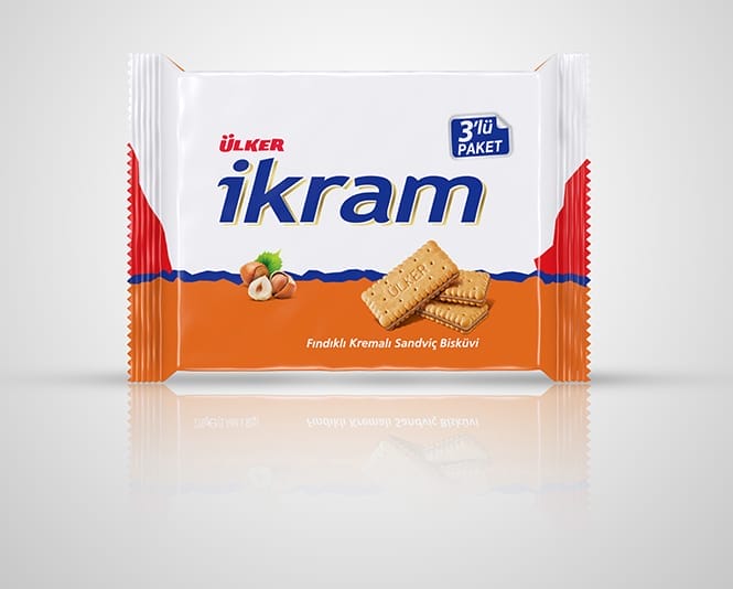 Ülker İkram Creamy Hazelnut Triple 252 gr