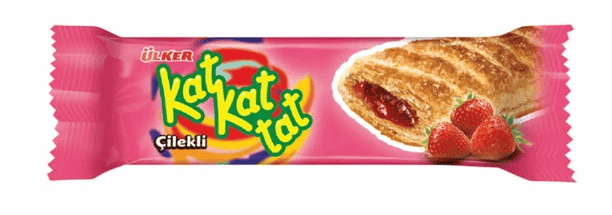 Ülker Kat Kat Tat Strawberry 28 gr