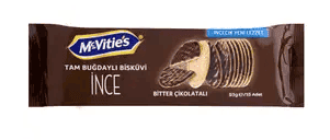 Ülker Mcvıties Digestve Thıns Bitter Chocolate Biscuit 93 gr