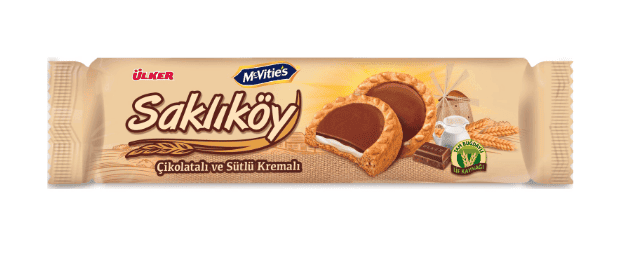 Ülker Saklıköy Chocolate And Milk Cream 100 gr