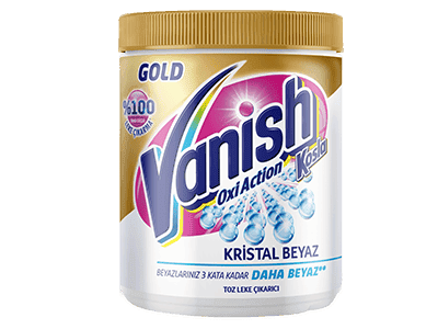 Vanish Kosla Powder Detergent Gold Crystal White 450 gr 