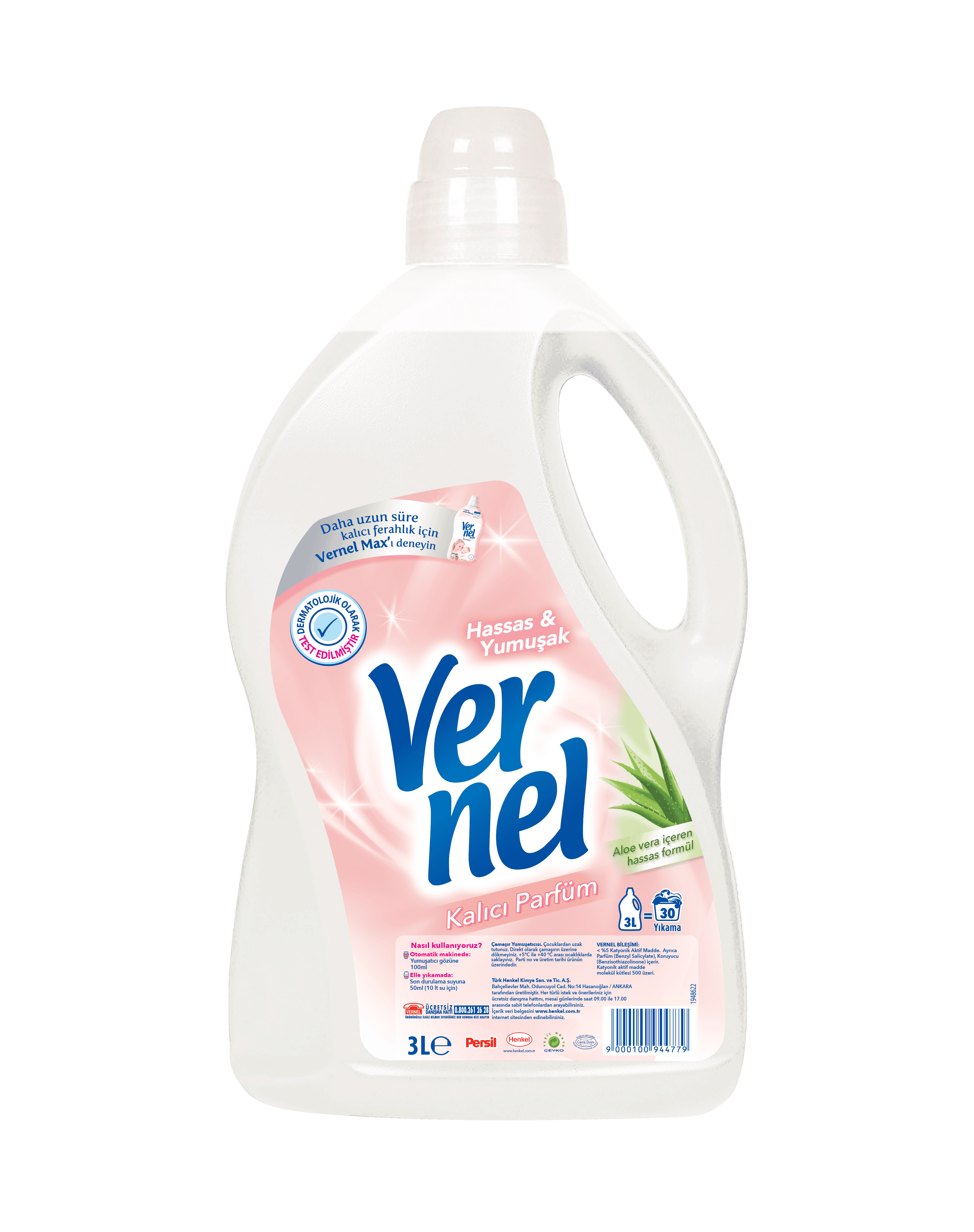 Vernel Sensitive&soft 3 lt 