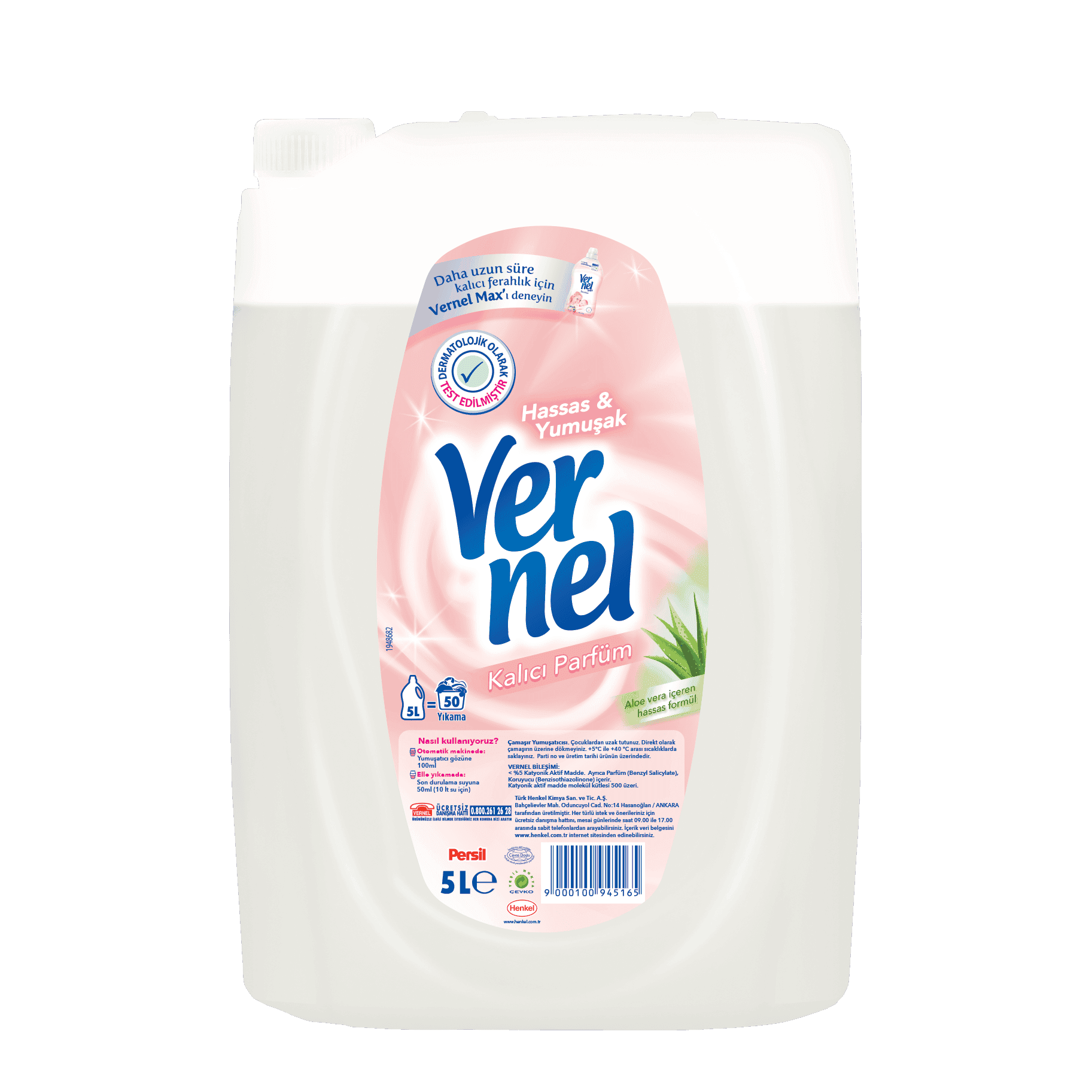 Vernel Sensitive&soft 5 lt 