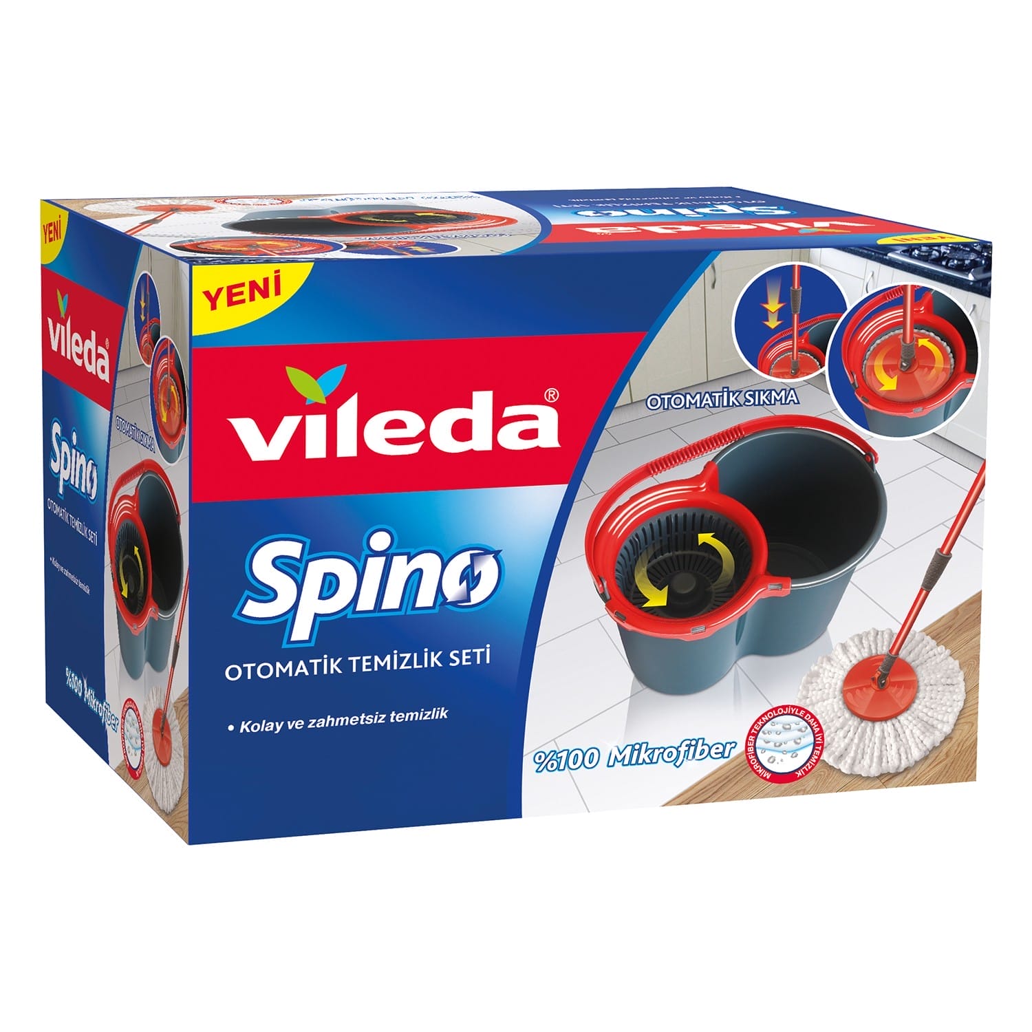 Vileda Spin Mop And Bucket Set 1 pc 