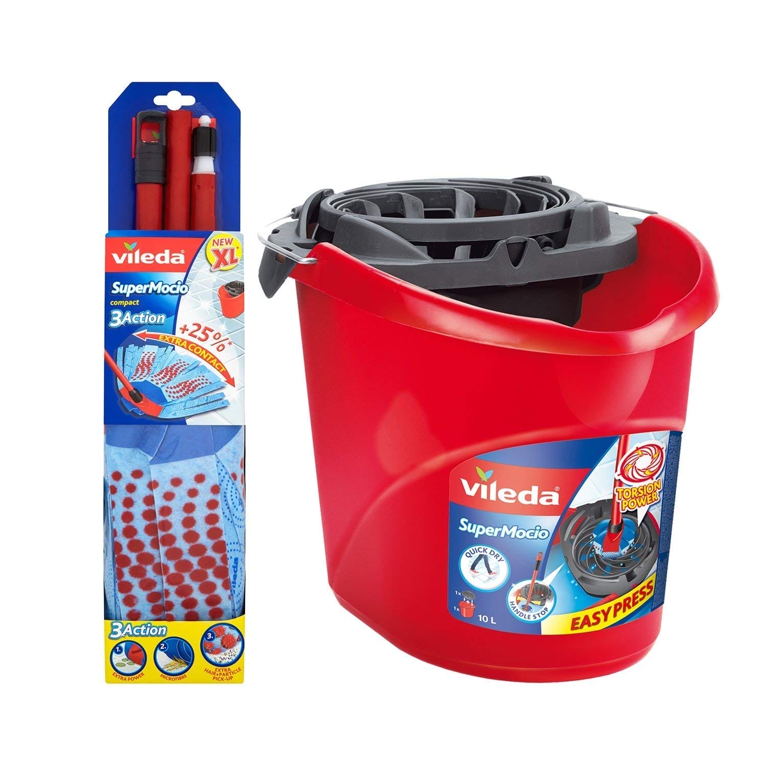 Vileda Supermocio And Bucket Set 1 pc 