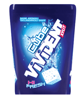 Vivident Cube Mint Gum 86 gr