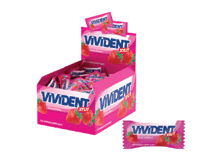 Vivident Mono Strawberry Gum 2 gr