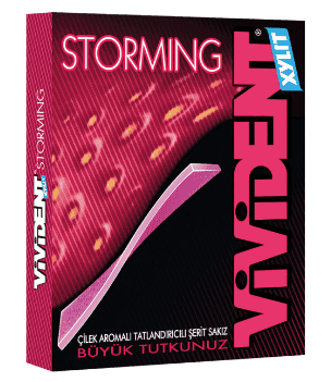 Vivident Storming Strawberry Gum 33 gr