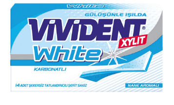 Vivident White Mint Gum 26 gr