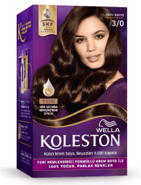 Wella Koleston Hair Dye No 3.0 Dark Brown 1 pcs