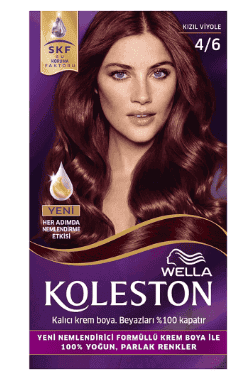 Wella Koleston Saç Boyası No 4,6 Kızıl Viyole