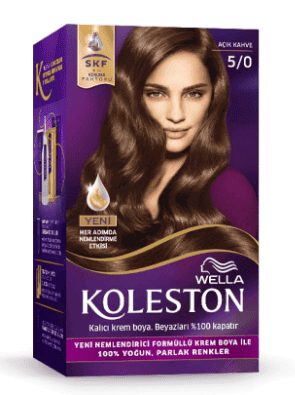Wella Koleston Hair Dye No 5.0 Light Brown 1 pcs