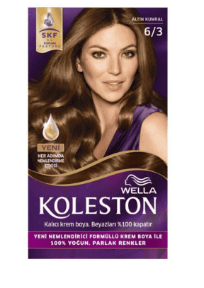 Wella Koleston Saç Boyası No 6,3 Altın Kumral