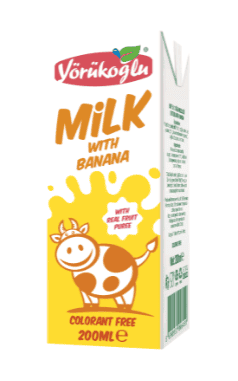 Yörükoğlu Milk With Banana 200 ml 