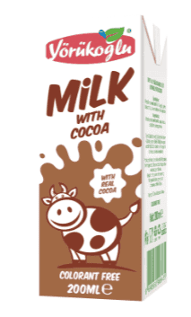 Yörükoğlu Kakaolu Süt 200 Ml