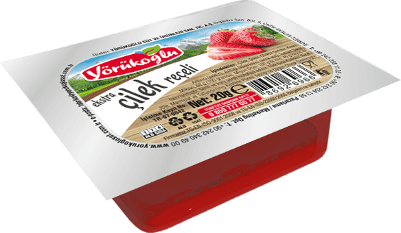 Yörükoğlu Picnic Products (Small Size) Strawberry Jam 20 gr 